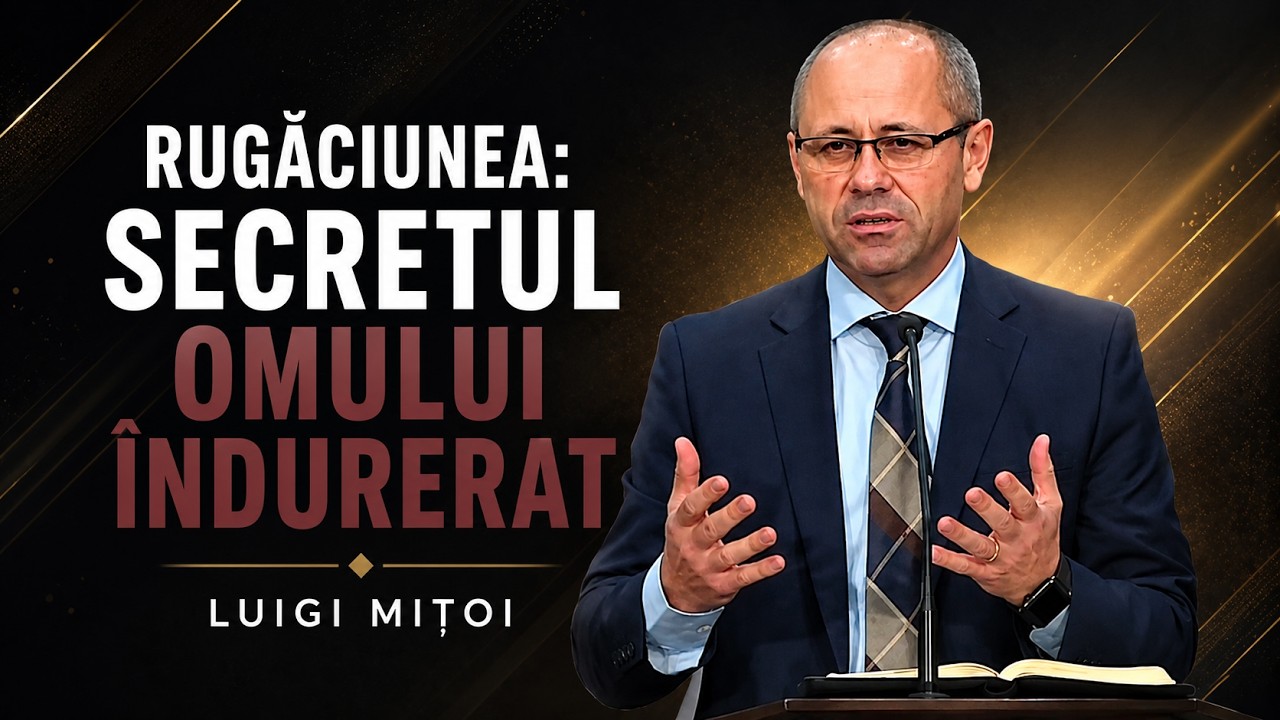 Luigi Mițoi - RUGĂCIUNEA: Secretul omului îndurerat - predici biblice