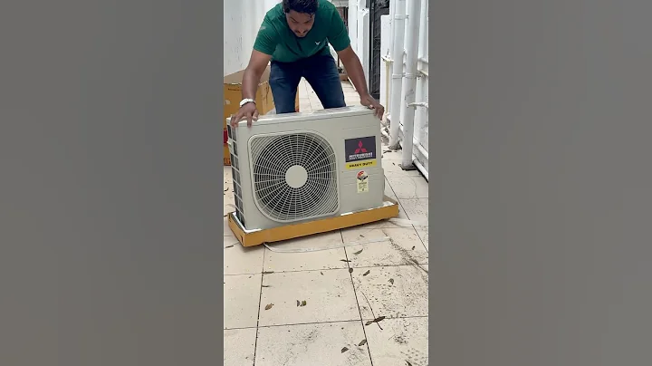 Mitsubishi heavy duty outdoor 1.6 ton #foryou #ytshorts #raj_tech #ac #unboxing