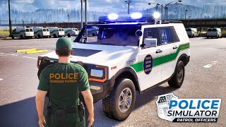 पुलिस सिम्युलेटर: गश्ती अधिकारी: कंट्राबेंड विस्तार | 4K अल्ट्रा एचडी | गेमप्ले! screenshot 2