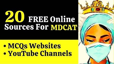 MDCAT Free websites & Best YouTube Channels for lectures | @MahnoorShawal