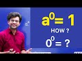 Why a to the power 0 is 1 ? | Viral Maths |  Navneet Tiwari Sir