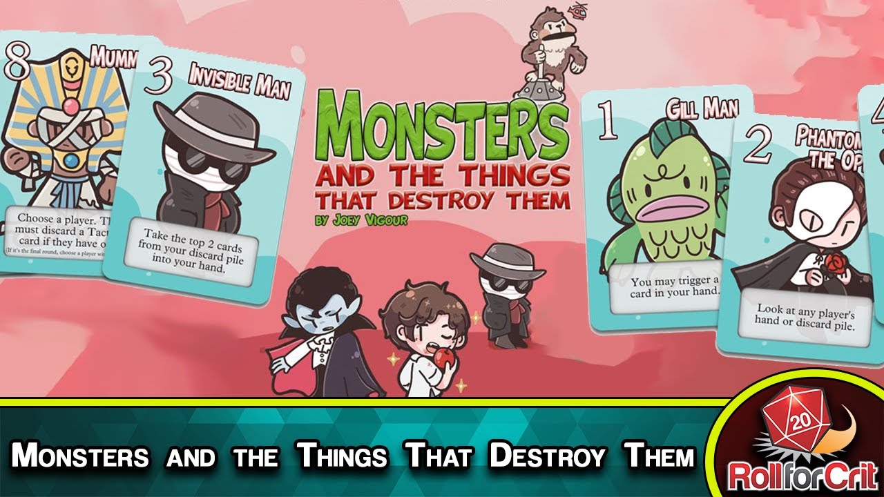 Monsters and the Things That Destroy Them | Kickstarter Preview - YouTube