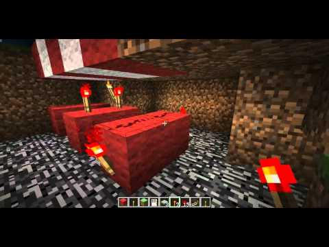 ► Redstone Tutorial: Automatic Double Doors + Lock & Override Button 1.2.5