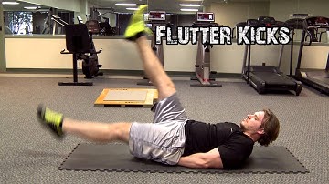 All 4 U Fitness Single Exercise Demo:  Flutter Kicks