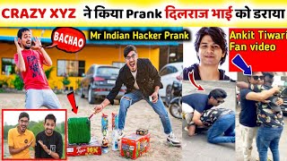 ULTIMATE PRANK ON MR. INDIAN Hacker 😱crazy xyz diwali prank surprise दिलराज भाई 🔥 Ankit tiwari fan 😭