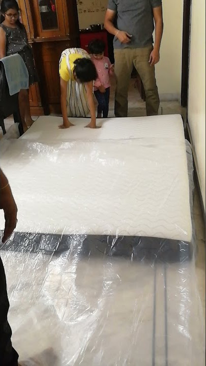 flo mattress unboxing video