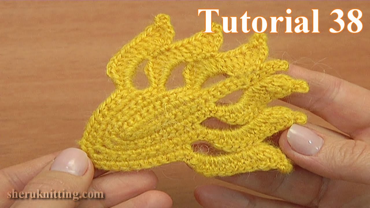 How to Do Crochet Leaf