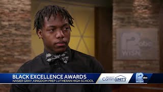 Black Excellence Award winner: Nasier Gray