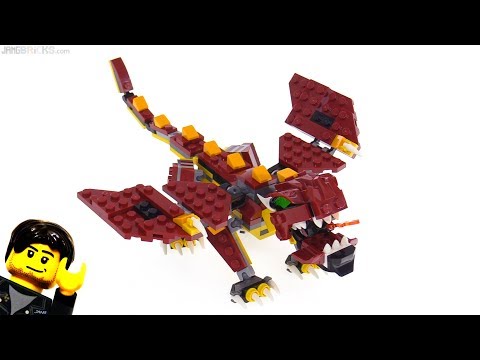 LEGO Creator Mythical Creatures 3-in-1 review! 31073