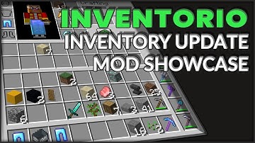 Inventorio - Inventory Update Mod Showcase | #Minecraft #GameDev