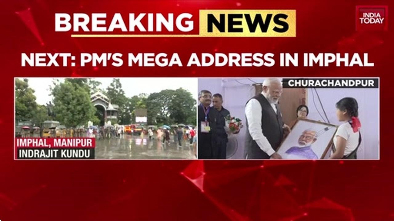 PM Modi Manipur Visit: Mega Peace Outreach, ₹7300 Cr Development Push | India Today
