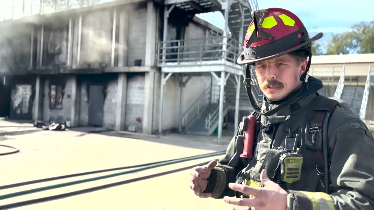 Interior Search and Rescue at the Cherokee Fire Training Center!