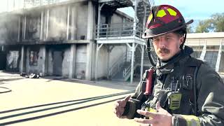 Interior Search and Rescue at the Cherokee Fire Training Center!