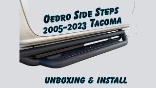 Oedro Running Boards Unboxing and Install on Toyota Tacoma by San Diego VDub Life 380 views 5 months ago 14 minutes, 22 seconds