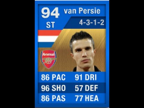 FIFA 12 TOTY VAN PERSIE 94 Player Review & In Game Stats Ultimate Team