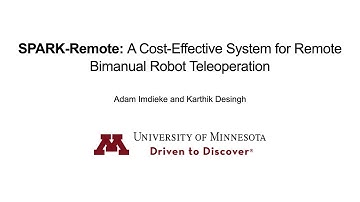 SPARK-Remote: A Cost-Effective System for Remote Bimanual Robot Teleoperation