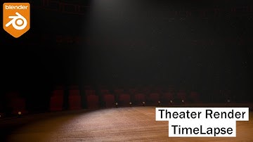 Blender Theater eevee Timelapse 4.2