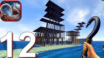 Survival on Raft: Ocean Nomad - Gameplay Walkthrough Part 12 Sandbox Mode (Android, iOS)