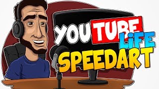 Speed Art | Youtube Life Podcast by MattyJay @DesignByMatt