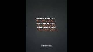 EL GONZA - DÉJAME SER TU ÍDOLO (SSA PRODUCTION)