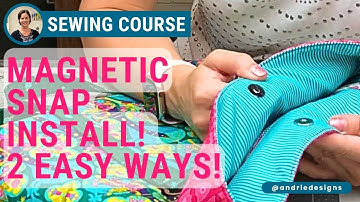 Magnetic Snap Installation Made Easy! | Full Course for Regular + Invisible Snaps