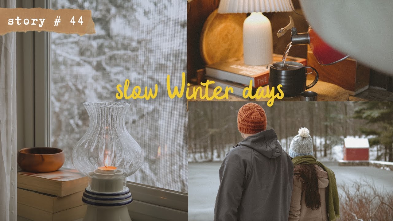 🌨️Slow and Snowy Winter Days in a Small New England Town | Playing with Clay | Healthy Recipes