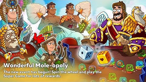 Wonderful Mole-opoly! New event in Hustle Castle /presentation/08.06.2022