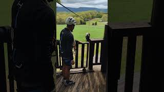 Steven on the Zipline