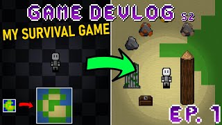 Making a SURVIVAL GAME - WORLD GEN SYSTEM | Asphodelos Devlog #01