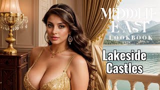 [4K] Middle East Ai Lookbook-Arabian- Lakeside Castles