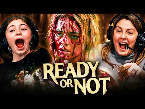 READY OR NOT (2019) MOVIE REACTION - SO MUCH BLOOD & SO MUCH FUN! (Mom & Daughter Reacts)