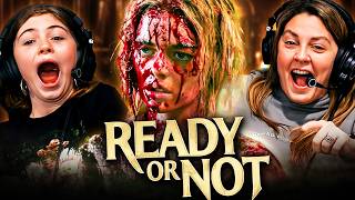 READY OR NOT (2019) MOVIE REACTION - SO MUCH BLOOD & SO MUCH FUN! (Mom & Daughter Reacts)