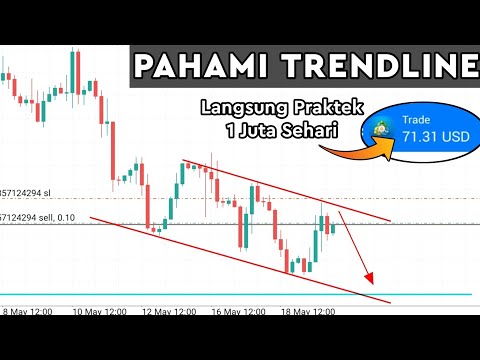 Profit 1 Juta Sehari || Mengenal Trendline, Struktur Market Dalam Trading Forex