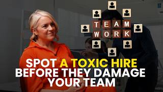 Dr Ashley McGrath: Spot a toxic hire before they damage your team.