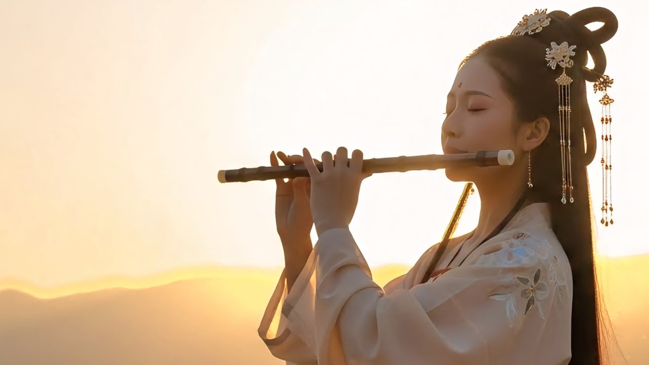 Evening Chinese Zen Music for Relaxation 🌙 Soft Guzheng & Dizi Calm