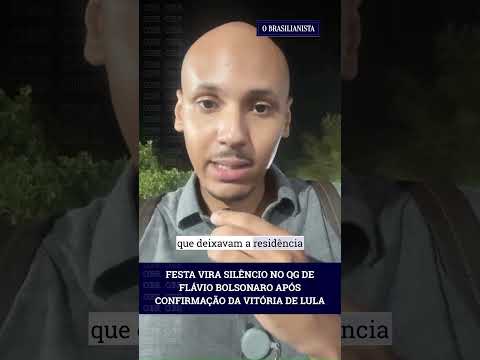 🚨 Festa vira silêncio no QG de Flávio Bolsonaro após confirmação da vitória de Lula