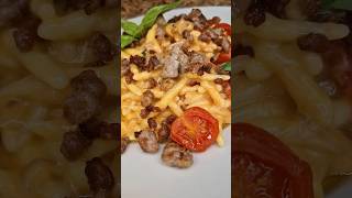 Trofie cremosissime con pomodorini, mascarpone, salsiccia di @arcinboldo.dellagiustizia 😋