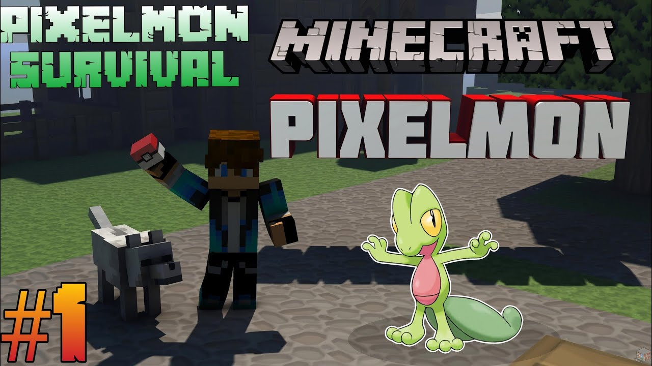 Surviving The World of Pokemon 😈🤩|| Pixelmon #1 - YouTube