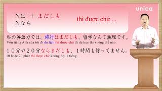 05 N2 Thi phát đậu luôn Mẫu câu cũng nói chi đến, chưa nói đến đã, thì được chứ, không , không khôn