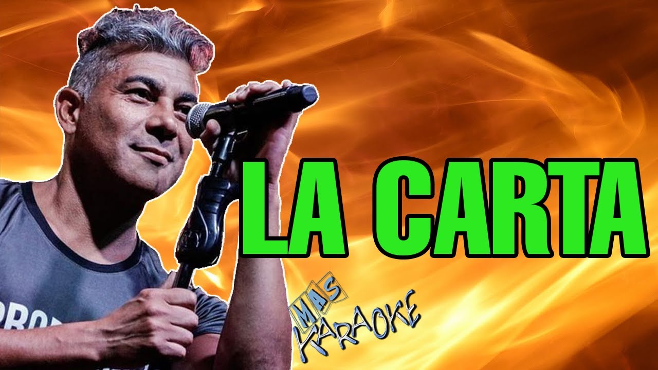 La Barra LA CARTA / Karaoke con letra