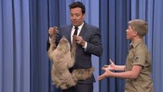 Robert Irwin, Son of the Late Steve Irwin, Freaks Out Jimmy Fallon With Sloths