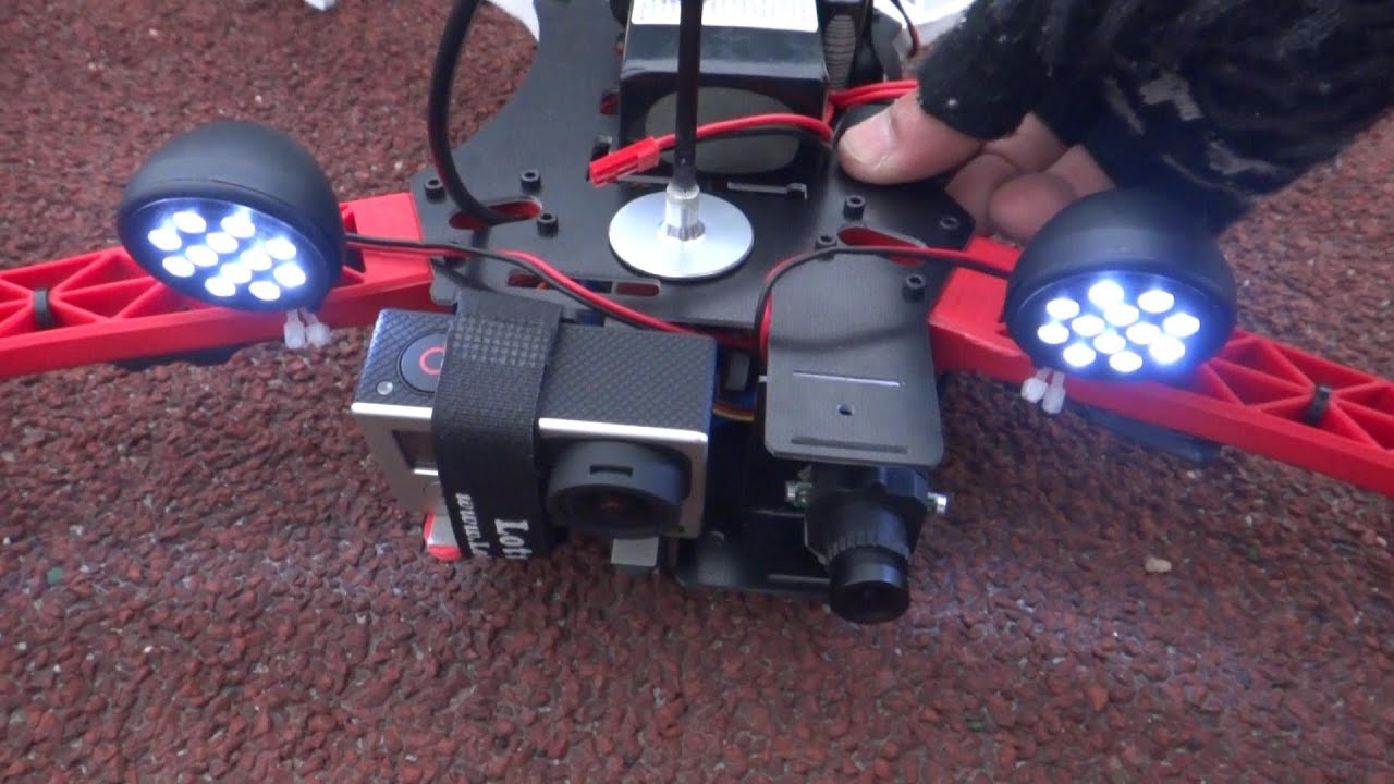 OFM Seeker 450 V2 -- 2nd Flight testing with 8 inch Props