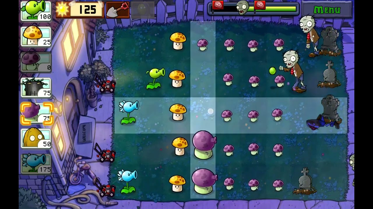 Plants vs Zombies Level  🔥2-4 | Full Game Walkthrough | All Levels Gameplay