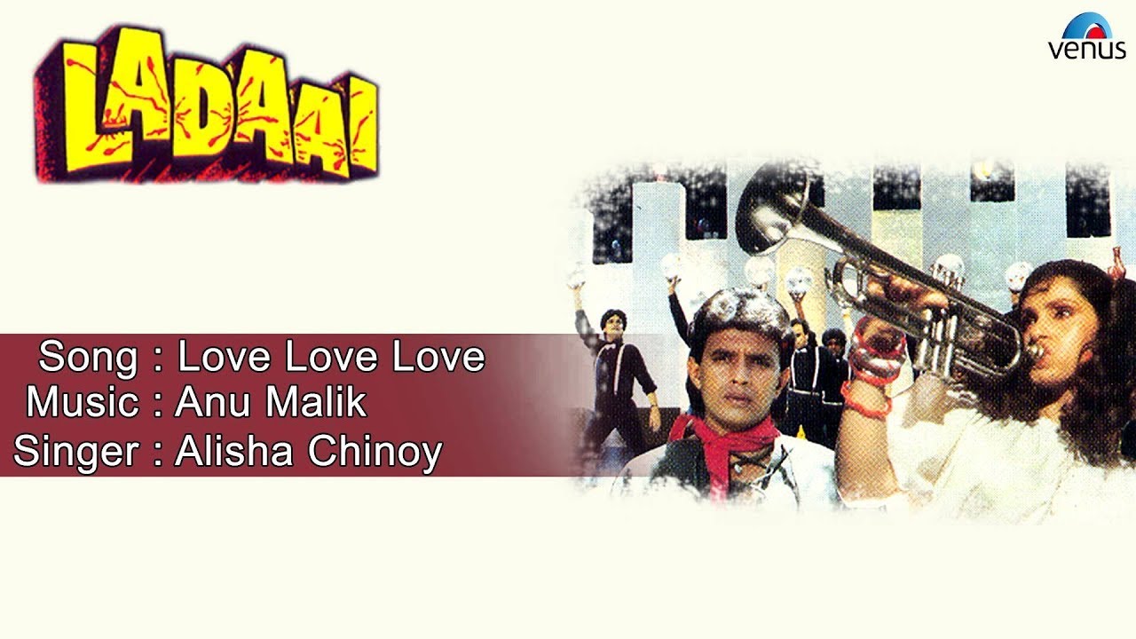 Ladaai  Love Love Love Full Audio Song  Mithun Chakraborty Dimple Kapadia 