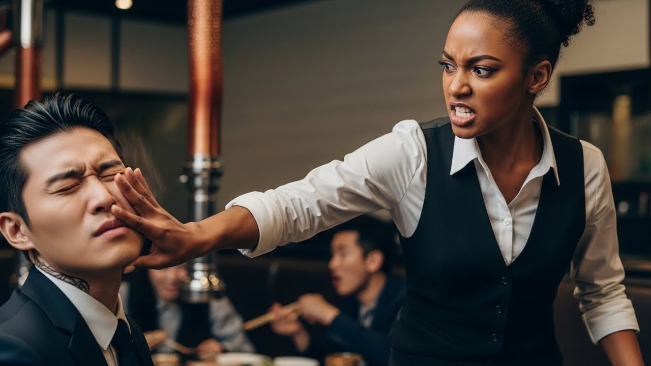 Black Waitress Slaps Customer, Finds Out He's A Korean Mafia Boss—What Happens Next Shocks Her