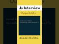 #83 Mastering Template Literals for JS Interviews #shorts