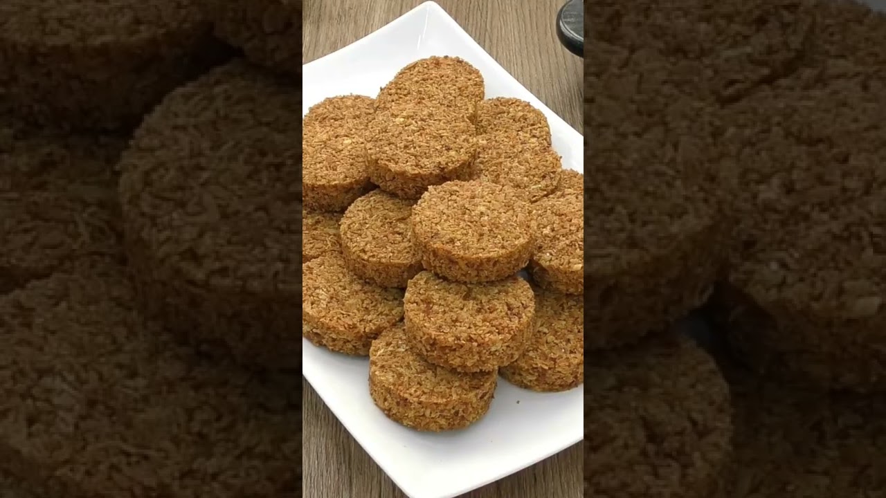 My coconut biscuit made with fresh coconut. 