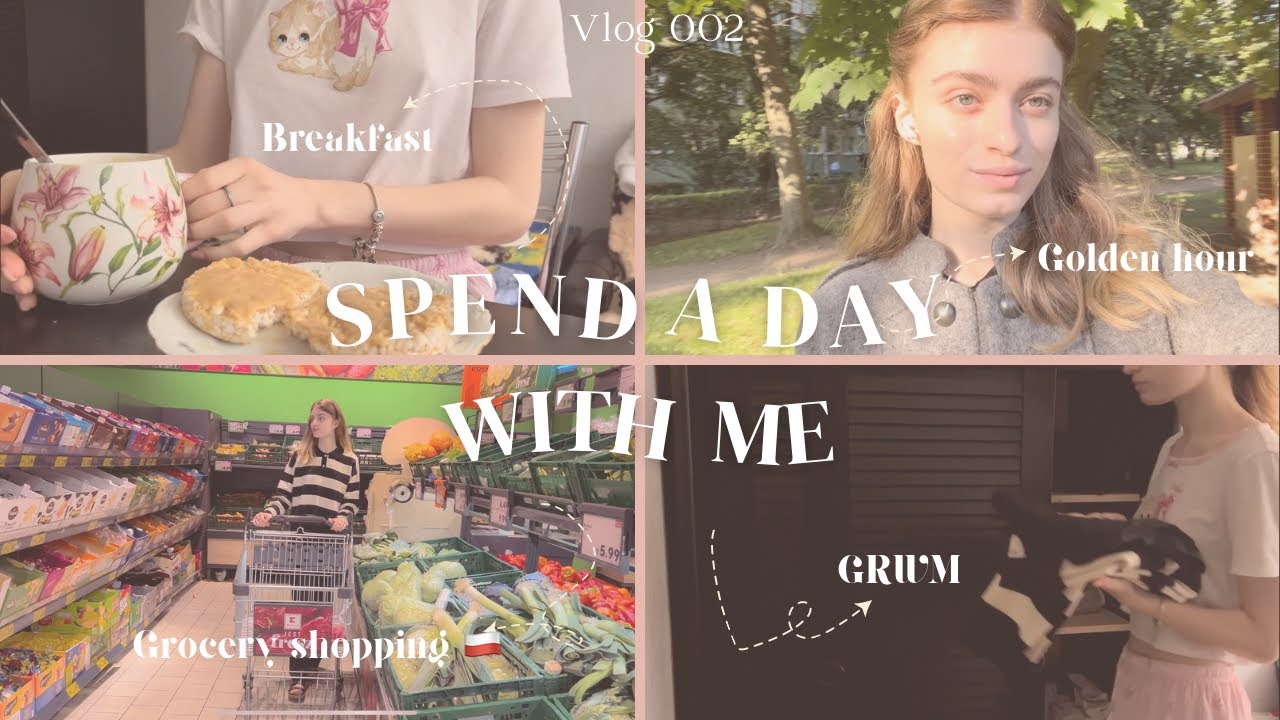 Spend a Day With Me💌| Groceries in 🇵🇱+ haul | GRWM & Cozy Music 🎶 [subtitles added] 