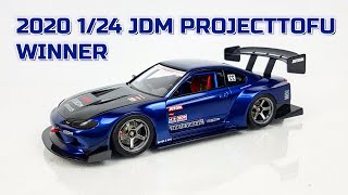 How I Built A Contest Winner Car. 1/24 JDM Facebook Build-off Contest 2020#Projecttofu.