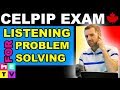 CELPIP Exam Listening Practice | Listening for Problem Solving